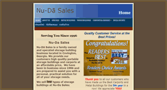 Desktop Screenshot of nudasales.com